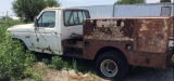 Ford 1985 F-350 Flatbed with Utility /Welding Box