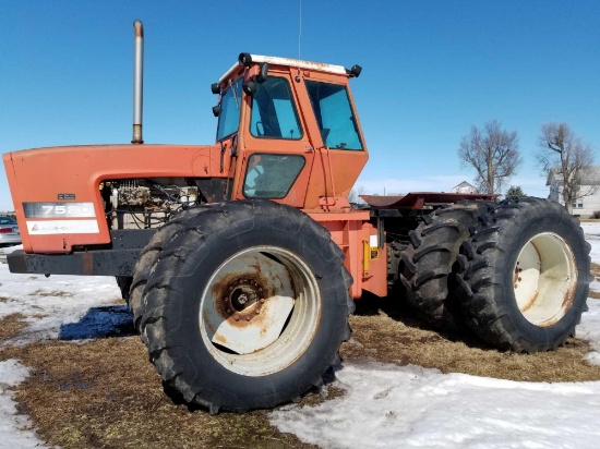 1981 ALLIS CHALMERS 7580 4 X 4 ARTICULATED 4WD TRACTOR