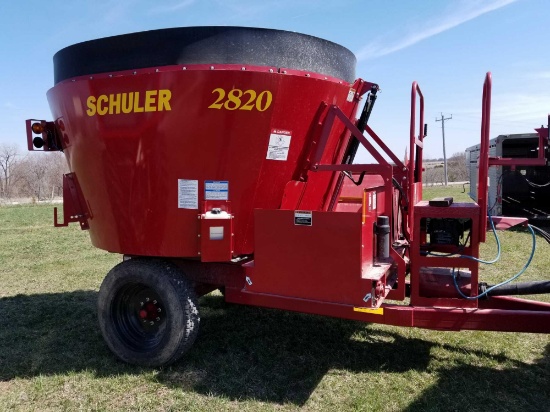 2016 SCHULER 2820 VERTICAL MIXER