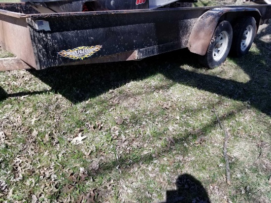 16' H & H FLATBED TRAILER