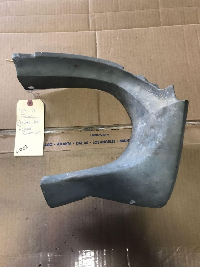 Torino Parts-1970/71 Torino Left Front Side Fender Extension