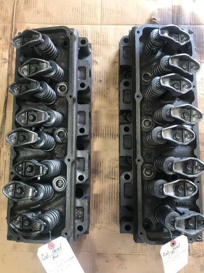 Pair of Heads-351C...4V closed chamber heads