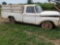 1963 FORD 3/4 TON 2 WHEEL DRIVE PICKUP