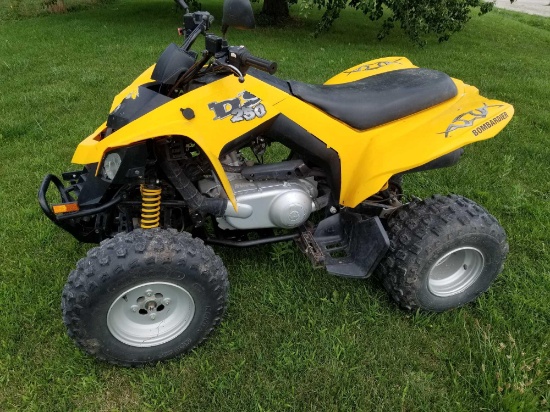 BOMBARDIER DS 250 AUTOMATIC 4 WHEELER