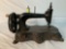 CAST IRON SINGER FOOTED SEWING MACHINE TABLE TOP MODEL