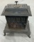 HARTS HORN & AMES 1857 PATENT CAST IRON PARLOR STOVE BEAUTIFULLY DECORATED WITH EAGLE FINIAL