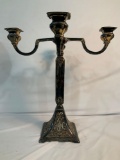 SILVER PLATED CANDELABRA 16