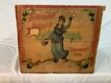 INDEPENDENT BAKING CO DAVENPORT, IA ADVERTISING WOODEN BOX 13.5