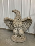 FEDERAL CONCRETE EAGLE STATUE WITH SPREAD WINGS