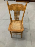 PRESSED BACK OAK YOUTH CHAIR
