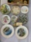 Hand pained plates and misc decor