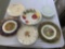 Imperial Salem 23 carat gold plates and miscellaneous plates
