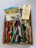 Wild West cowboy set and advertising pens