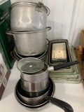 Pots pans and casserole dishes