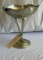 HAMMERED PEWTER COMPOTE 1930'S