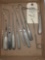 FLAT OF ANTIQUE MEDICAL INSTRUMENTS