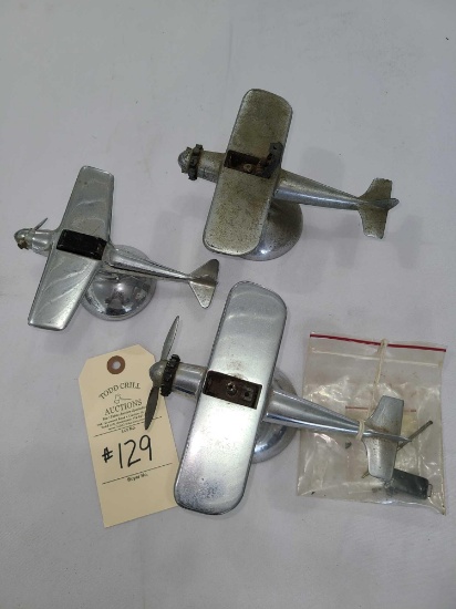 ANTIQUE AIRPLANE LIGHTERS SOME MISSING PARTS