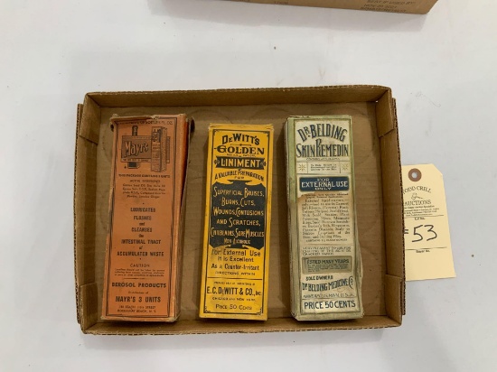 ANTIQUE MEDICINE BOTTLES