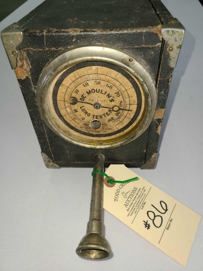 DeMOULIN'S LUNG TESTER