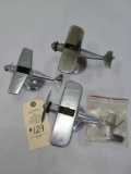 ANTIQUE AIRPLANE LIGHTERS SOME MISSING PARTS