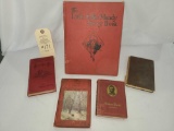 FIVE ANTIQUE BOOKS
