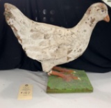 PAPER MACHE CHICKEN