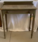 PRIMITIVE WRITING DESK WITH DRAWER