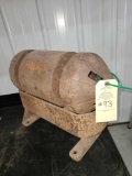 HOG OILER, CONICAL SHAPED WITH IRON BASE