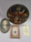 WWI PICTURE BUTTON, PICTURE AND BUE STAR MEMORABILIA