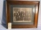 EARLY PICTURE OF CRESTON IOWA FIRE DEPT. IN WOOD FRAME