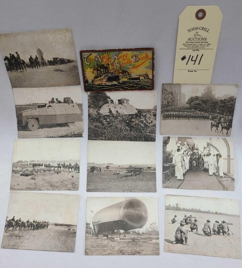 BROWN / WHITE PHOTOS AND NEEDLE BOOK