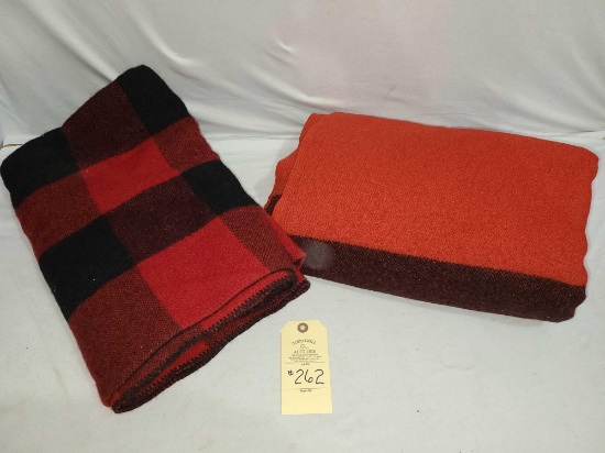 GOLDEN DAWN WOOL BLANKET AND MARLBORO BLANKET