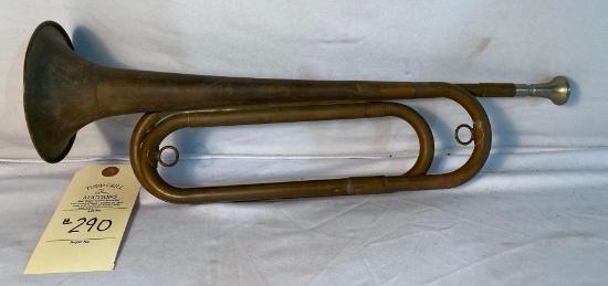 U.S.REGULATION MADE IN USA BRASS BUGLE