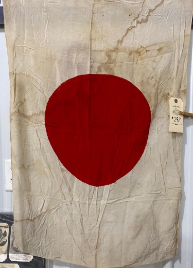 SILK IMPERIAL JAPANESE FLAG