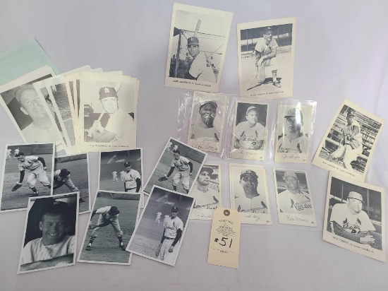 ST. LOUIS CARDINALS BASEBALL MEMORABILIA