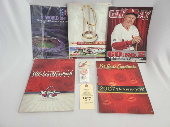 ST. LOUIS CARDINALS BASEBALL MEMORABILIA