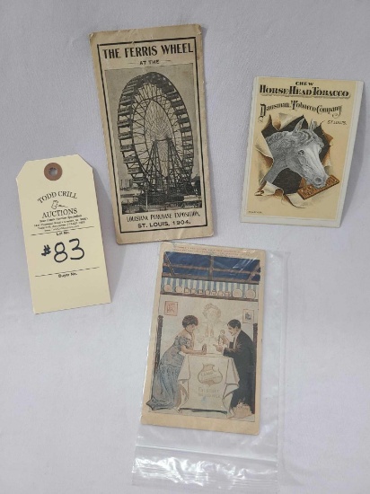 EARLY 1900'S ST. LOUIS ADVERTISING