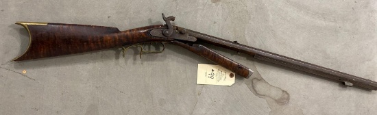 SIDE OCTIGON BARREL FLINT LOCK RIFLE