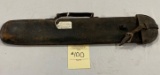 LEATHER CIVIL WAR DOCUMENT AND MAP CARRIER