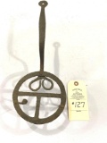 EARLY HAND FORGED COOKING TRIVET