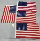 4 - US FLAGS 48 STARS