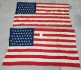 2 - US FLAGS 48 STAR