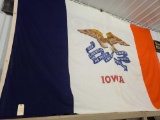 LARGE CLOTH IOWA FLAG