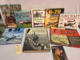 WAR AND COMBAT BOOKS, D-DAY BOARD GAND AND AMERICA ON GUARD BOOK