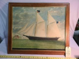 PAINTING OF A SAILBOAT MONTANA