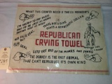 REPUBLICAN CRYING TOWEL