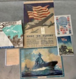 MILITARY POSTERS AND MEMORABILLA