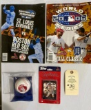 ST. LOUIS CARDINALS BASEBALL MEMORABILIA