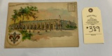 1904 WORLDS FAIR OFFICIAL SOUVENIR MAIL CARD