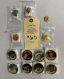 TOPPS BASEBALL COINS AND BASEBALL PINS